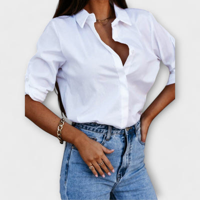 Jessica | relaxed blouse with V-neck