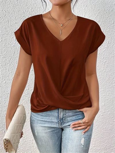 Lina | Casual T-shirt with V-neck