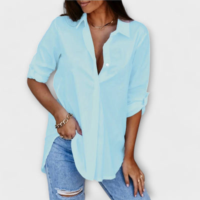 Jessica | relaxed blouse with V-neck