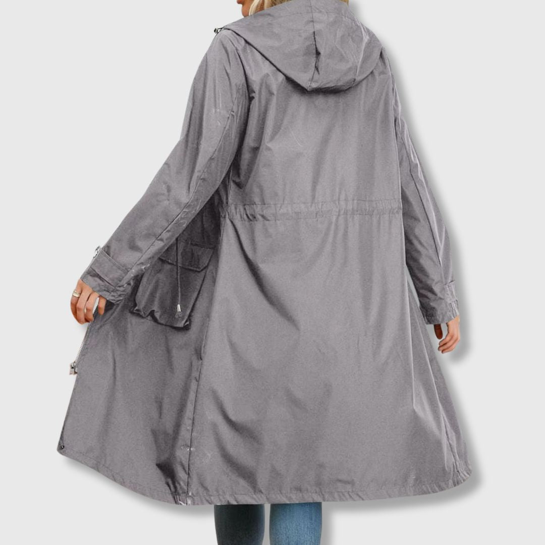 Elisabeth | Hooded trench coat