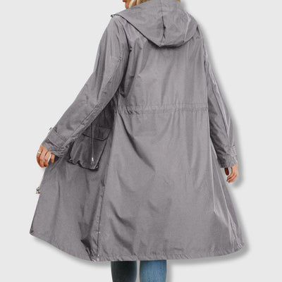 Elisabeth | Hooded trench coat