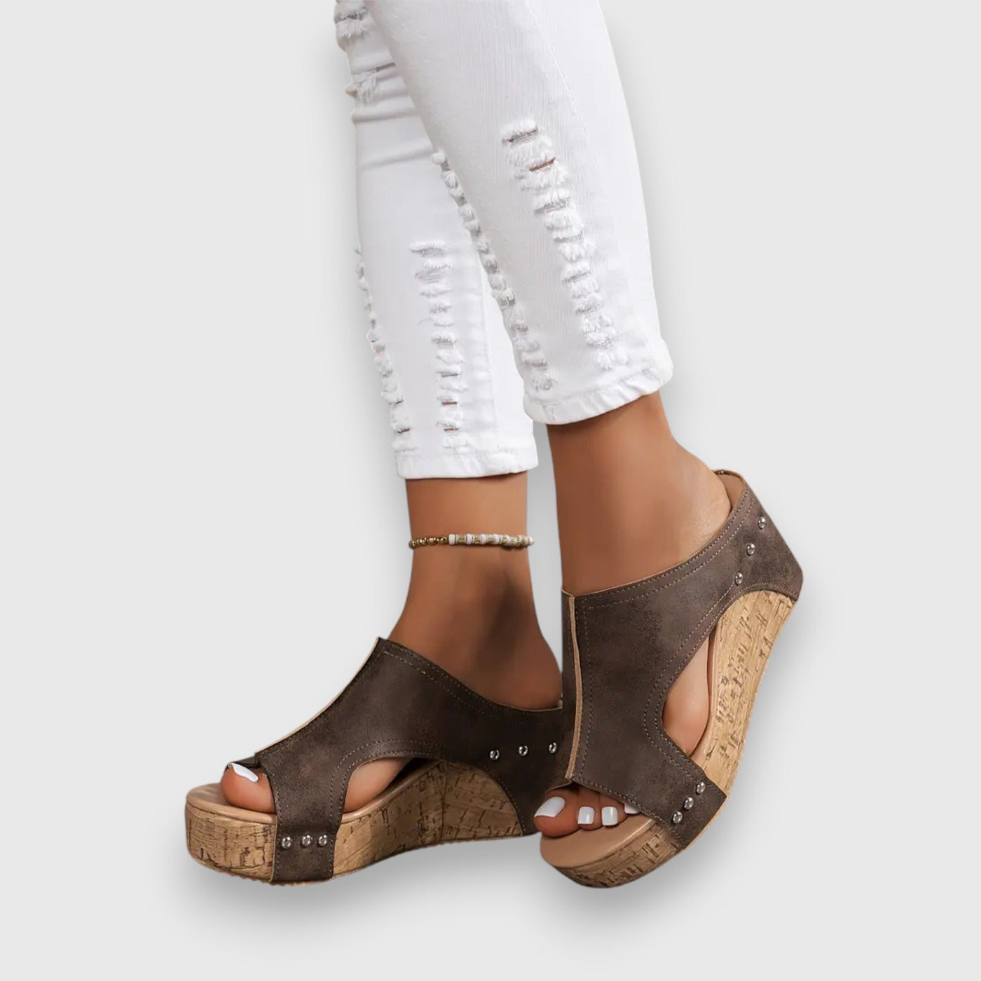Vicky | Wedge Sandals