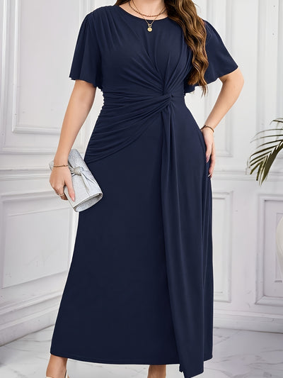 Patrice | Plus Size Elegant A-Line Midi Dress