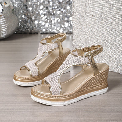 Sarah | Orthopedic slip-on wedge heels
