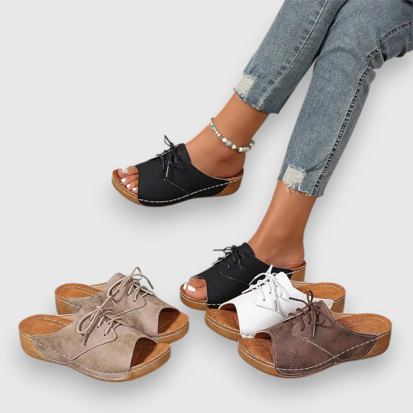 Saskia | Vintage Style Sandals