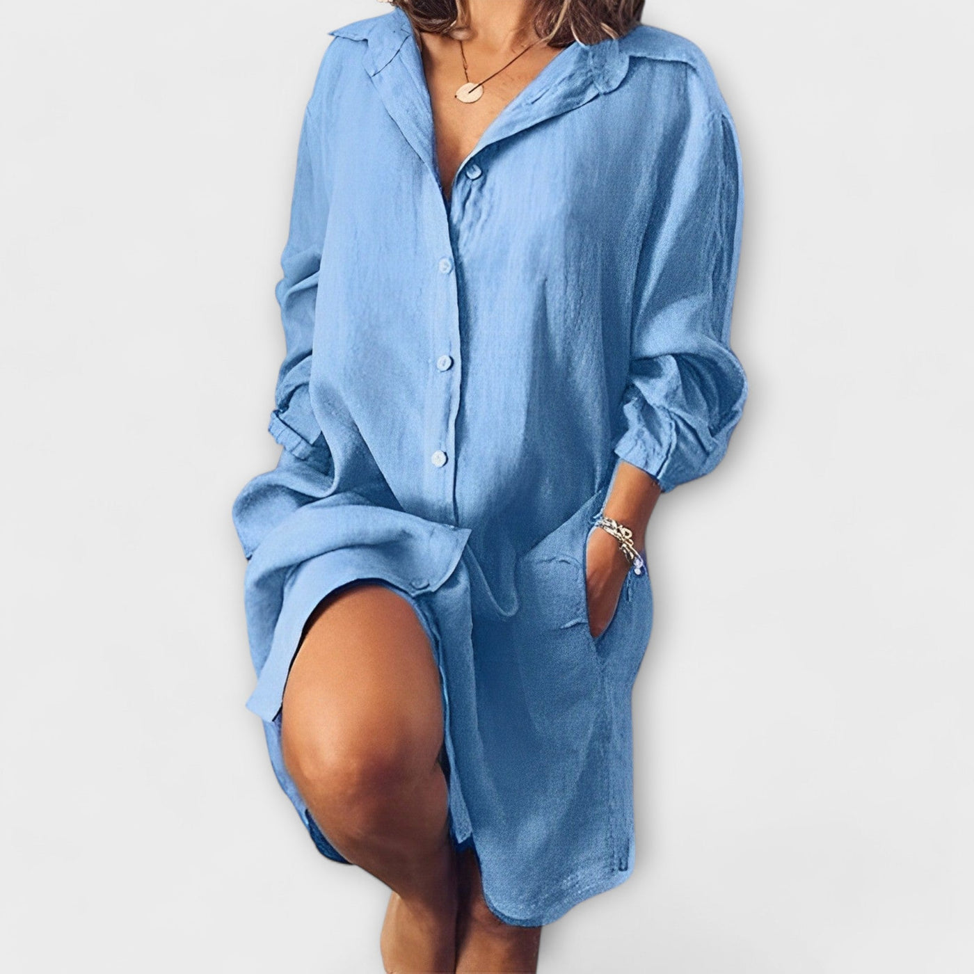Dianne | Casual linen blouse