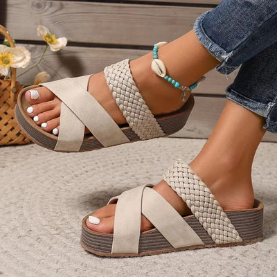 Morgan | Leather Strap Sandals