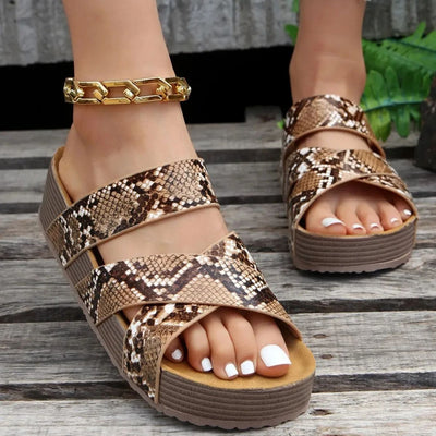 Morgan | Leather Strap Sandals