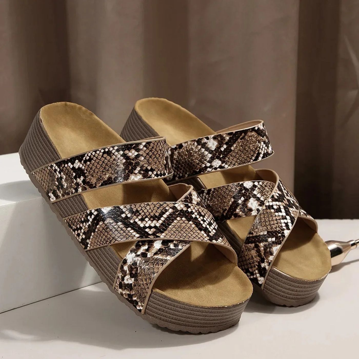 Morgan | Leather Strap Sandals