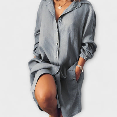 Dianne | Casual linen blouse