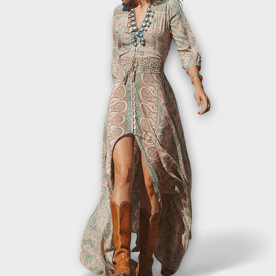 Hannah | Relaxed Bohemian Maxi Dress