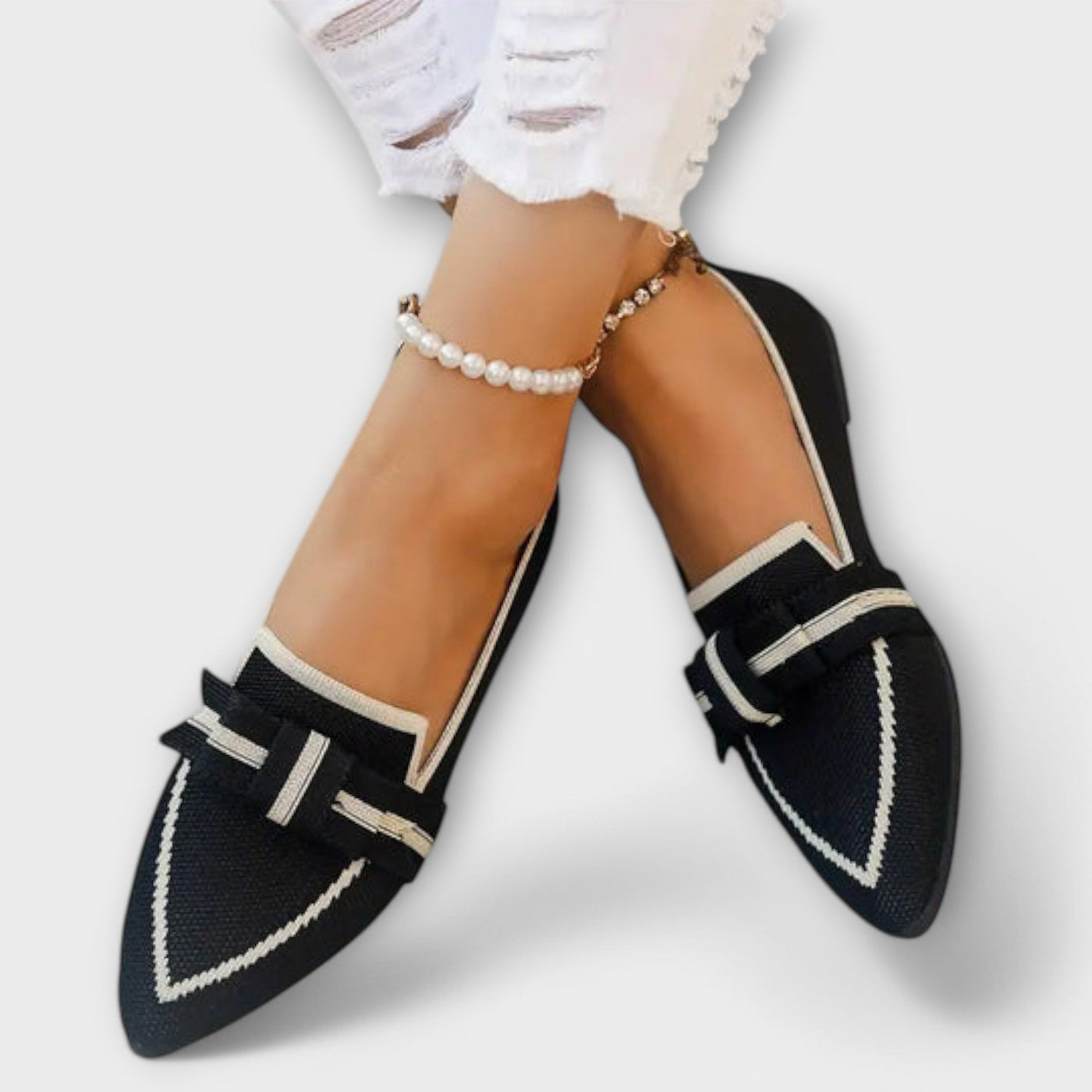 Nadia | Flat shoes with lace details