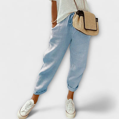 Bibi | Trendy Linen Pants