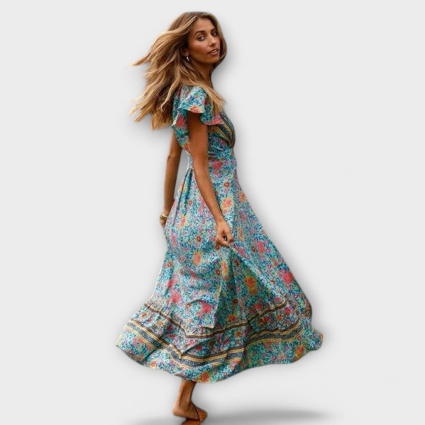 Shylin | Boho Maxi Dress