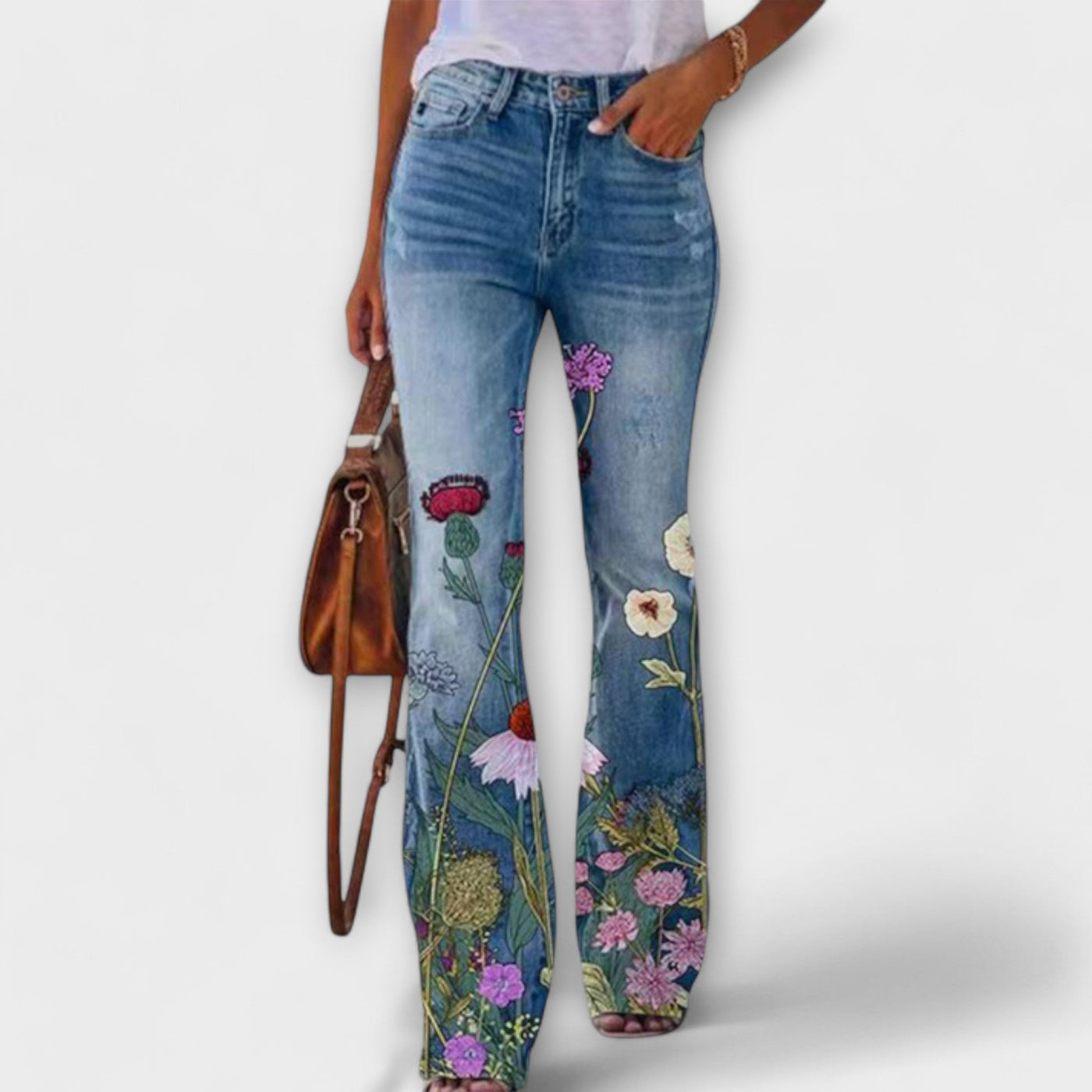 Anna | Button-Up Wide Leg Pants