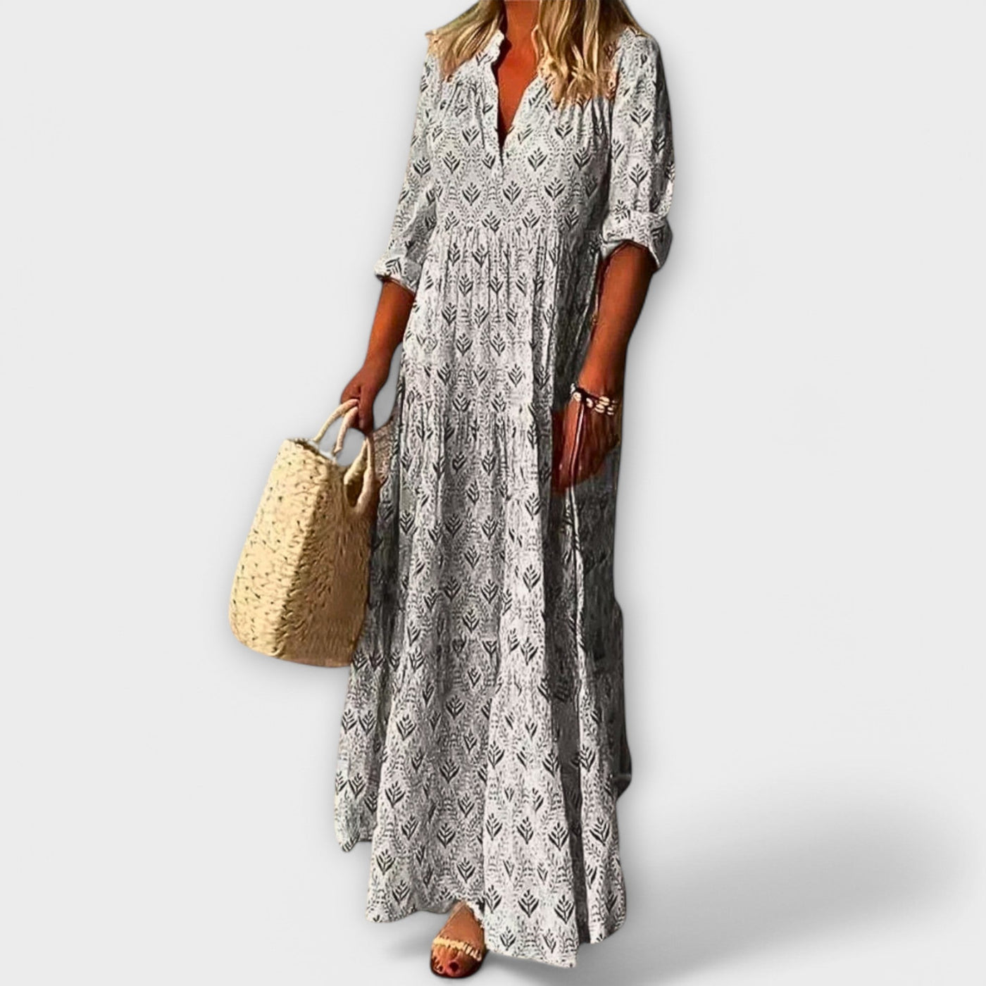 Sera | Stylish Fall Maxi Dress