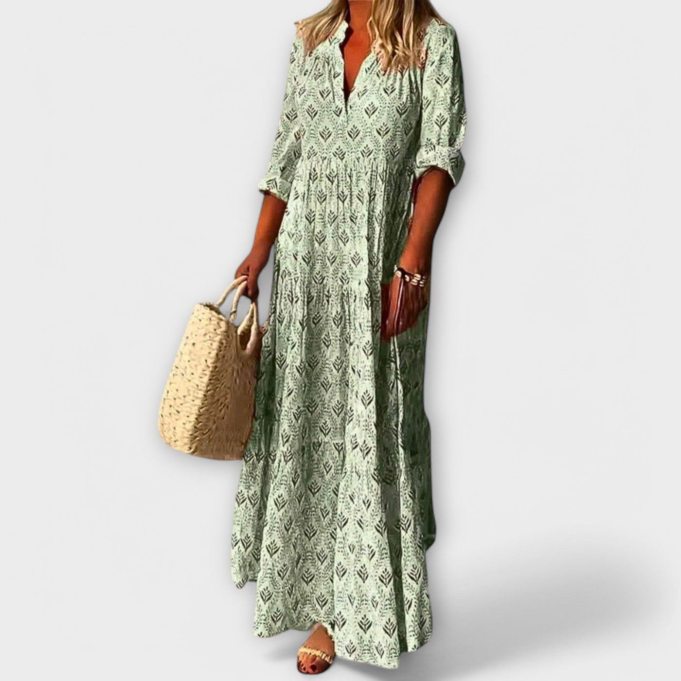 Sera | Stylish Fall Maxi Dress