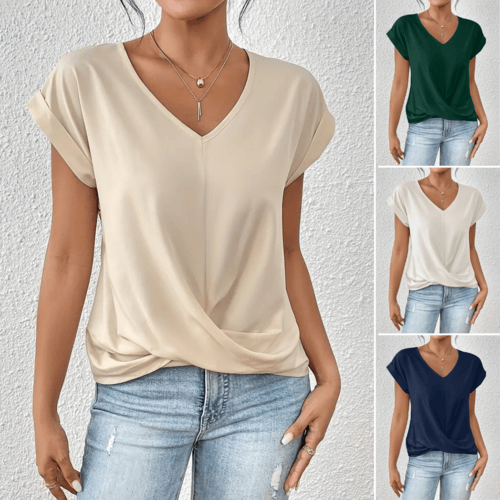 Lina | Casual T-shirt with V-neck