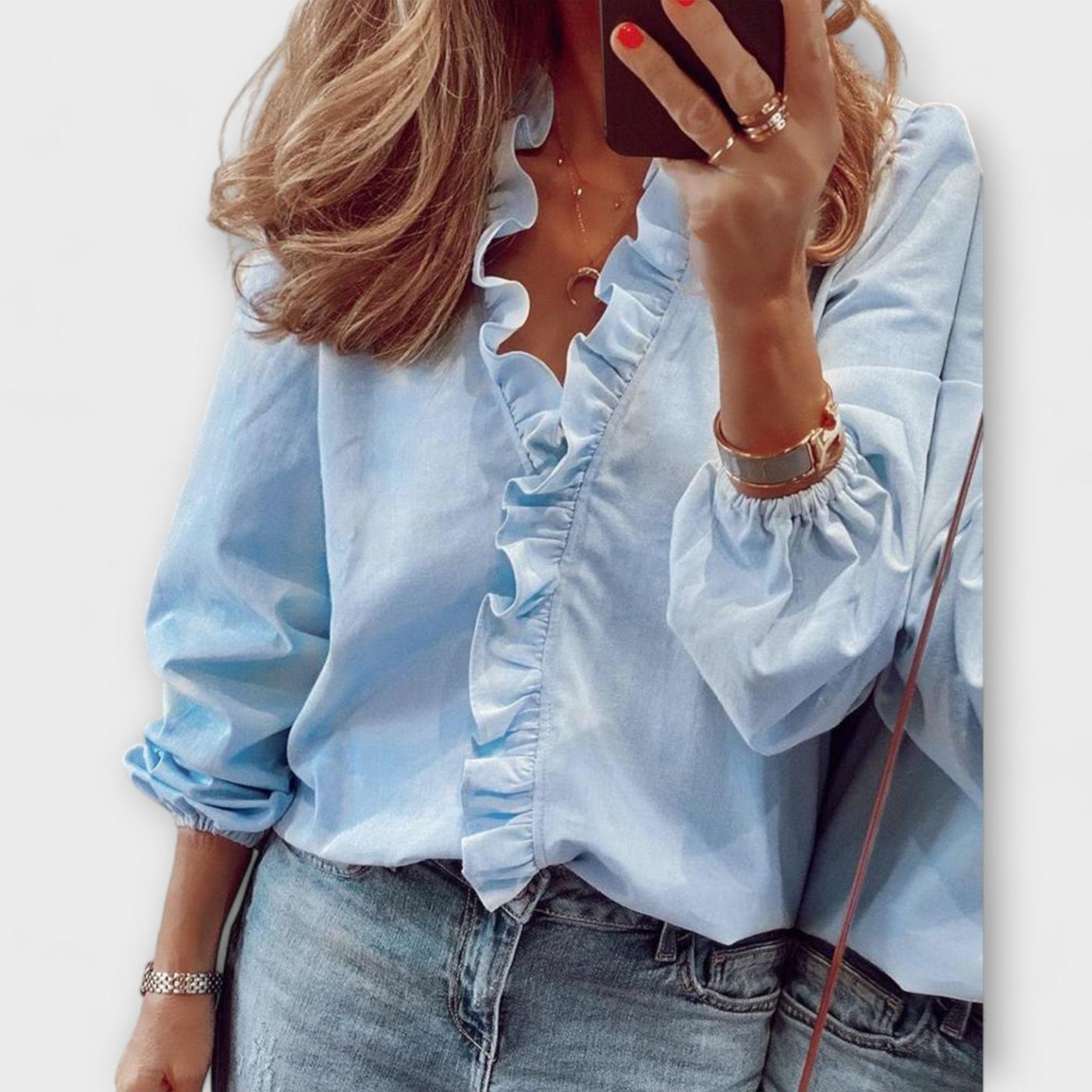 Sarah | An Elegant and Unique Blouse