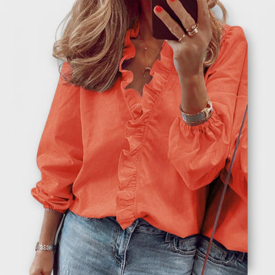 Sarah | An Elegant and Unique Blouse