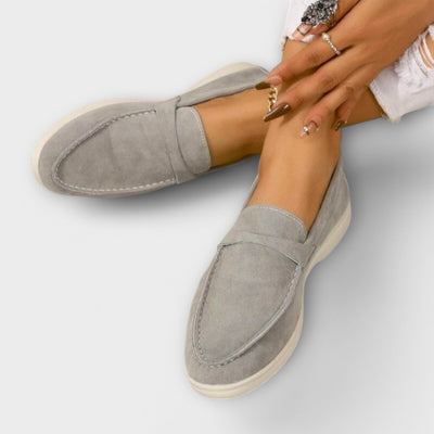 Mary |  Suede Loafers