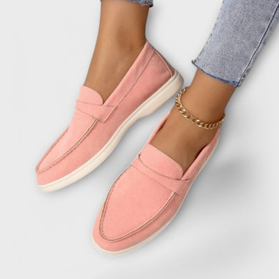 Mary |  Suede Loafers