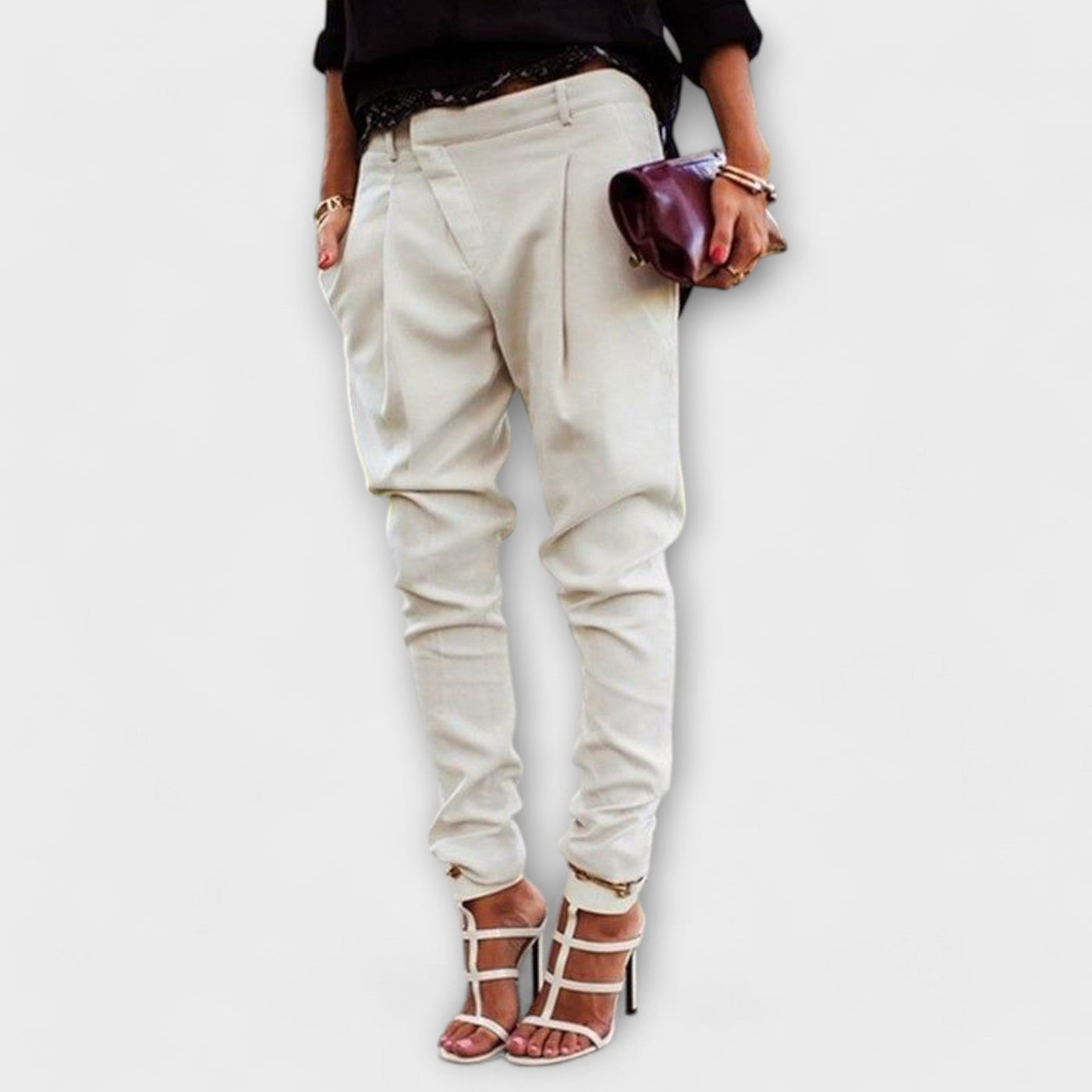 Mira | Elegant High-Waisted Pants