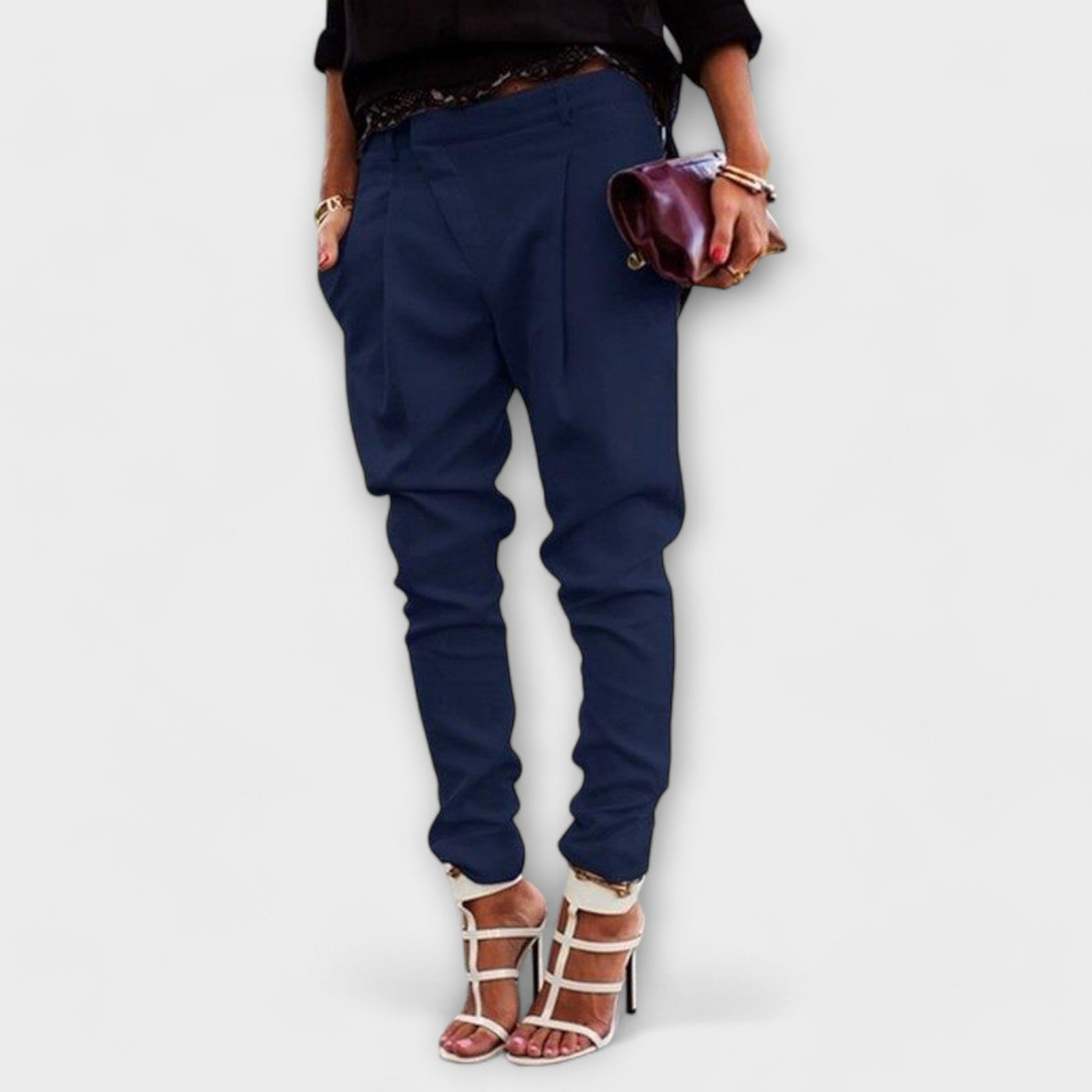 Mira | Elegant High-Waisted Pants