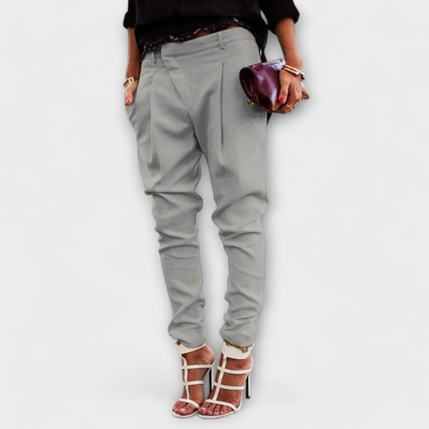 Mira | Elegant High-Waisted Pants