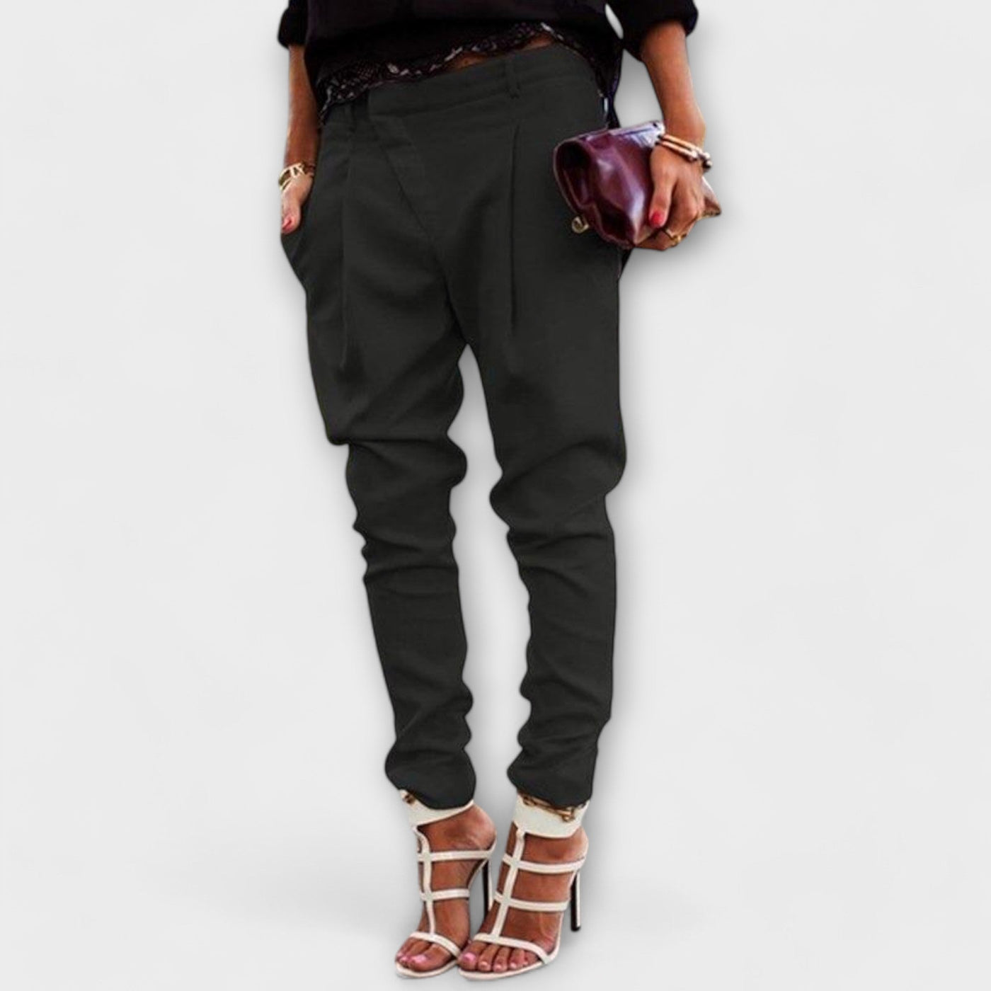 Mira | Elegant High-Waisted Pants