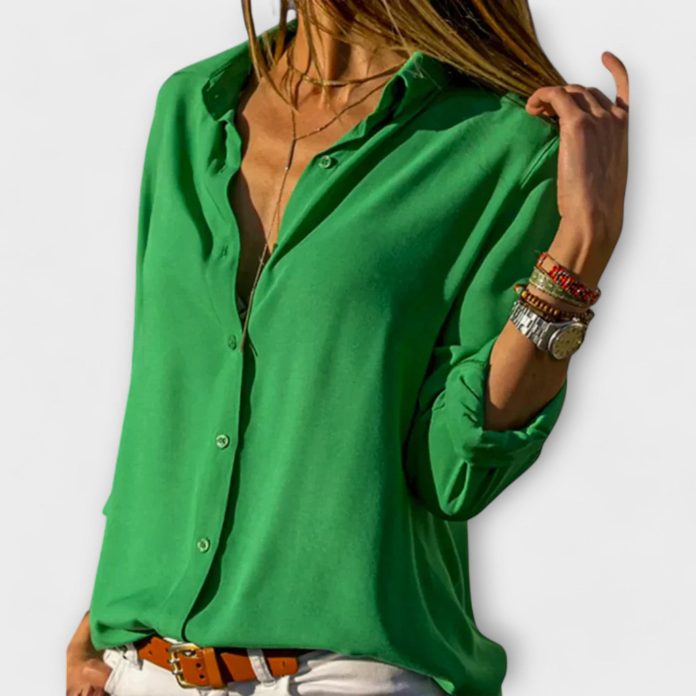 Monias | Satin Blouse