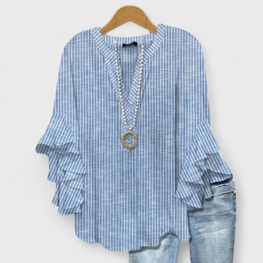 Isabella | Elegant Floral Blouse