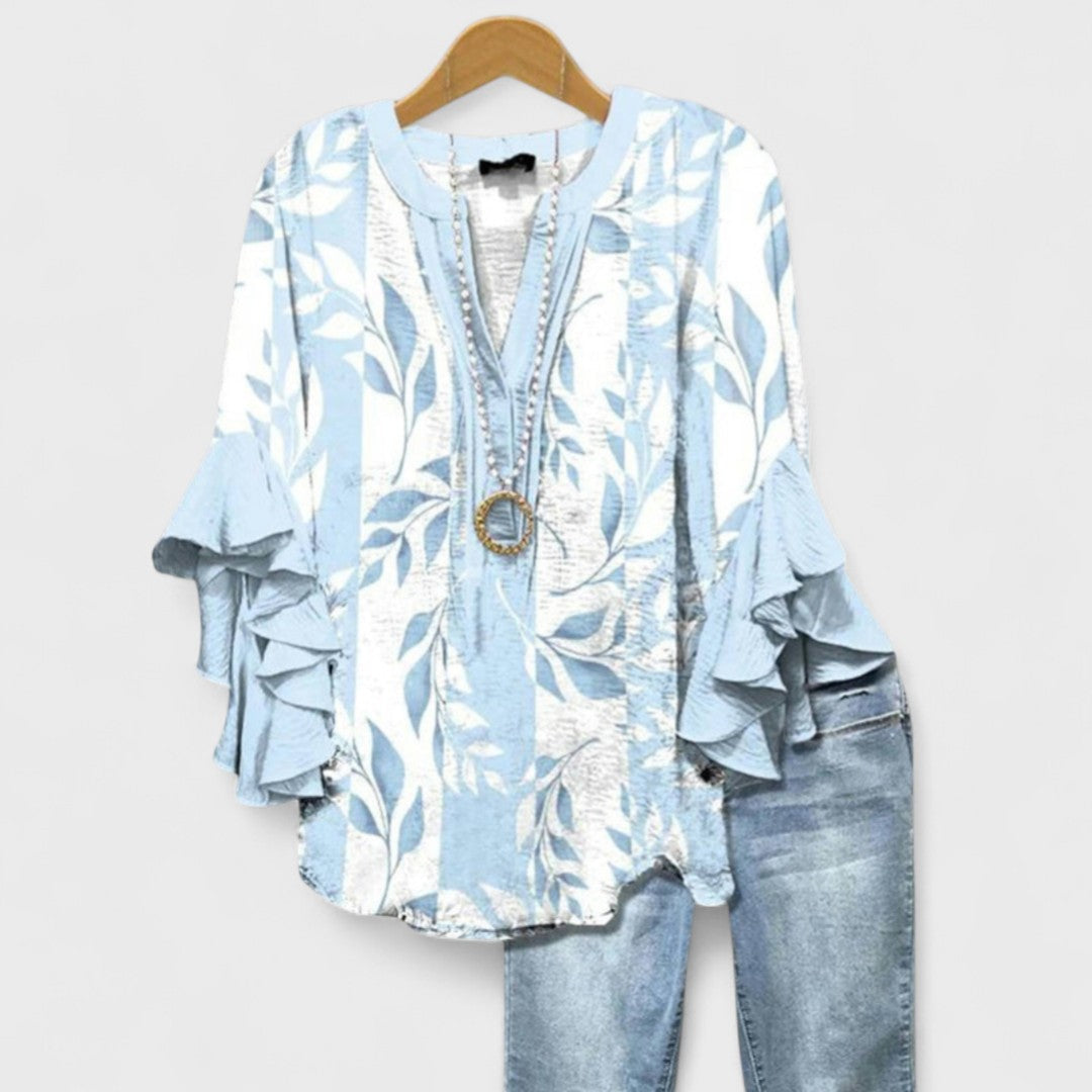 Isabella | Elegant Floral Blouse
