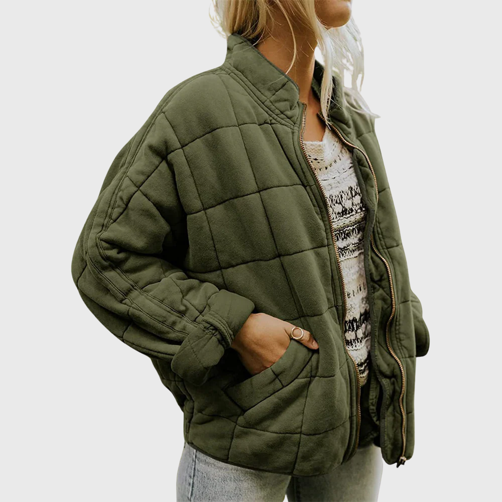 Josie | Elegant Oversized Quilted Jacket