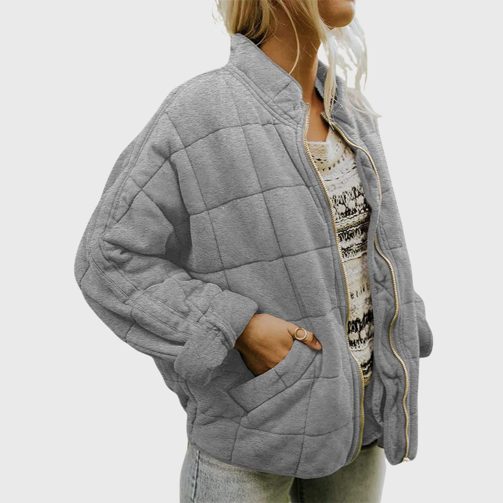 Josie | Elegant Oversized Quilted Jacket