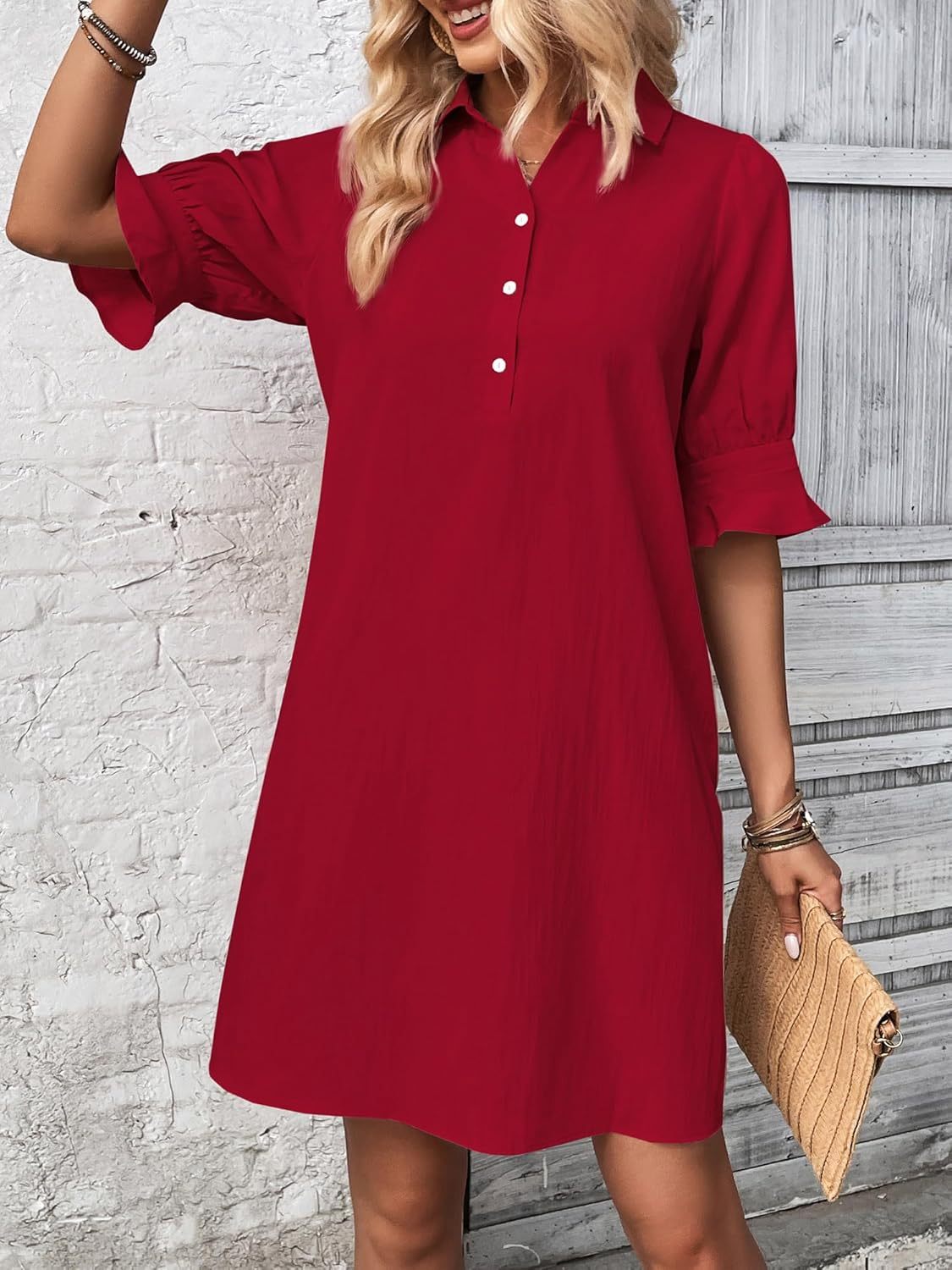 Camilla | Elegant Ruffle Dress