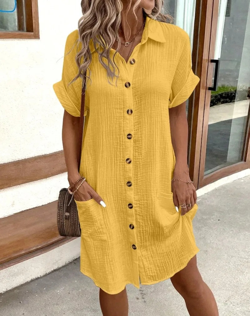 Linsey   | Elegant Shirt Dress