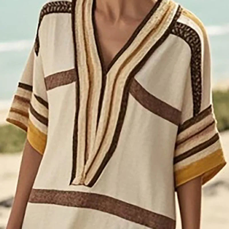 Vien | Coastal Striped Dress