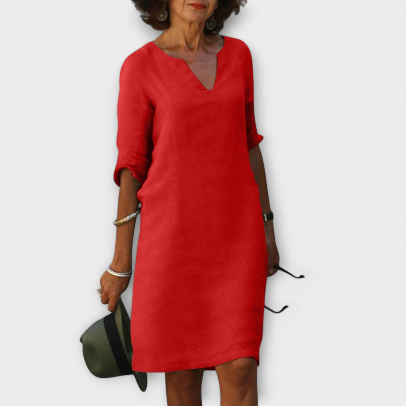 Sandra | Stylish V-Neck Dress