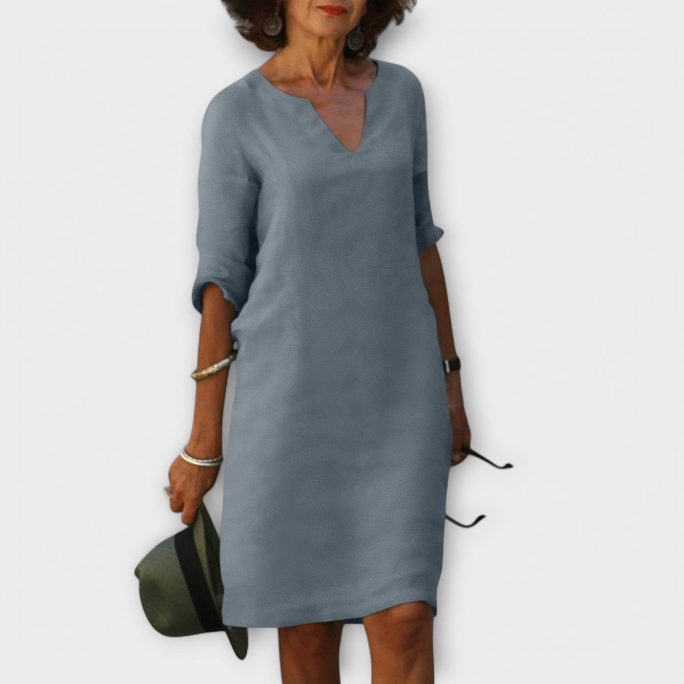 Sandra | Stylish V-Neck Dress