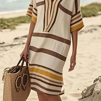 Vien | Coastal Striped Dress
