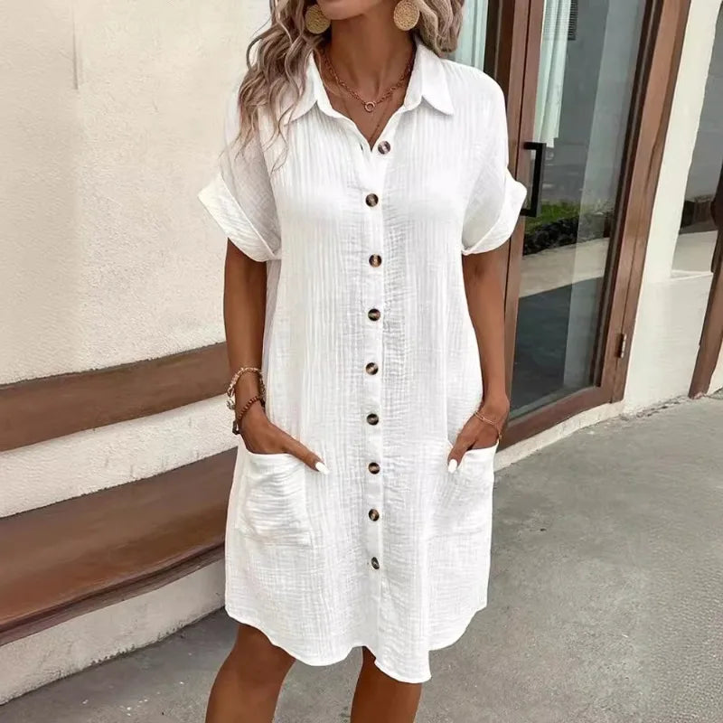 Linsey   | Elegant Shirt Dress