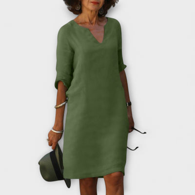 Sandra | Stylish V-Neck Dress