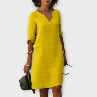 Sandra | Stylish V-Neck Dress
