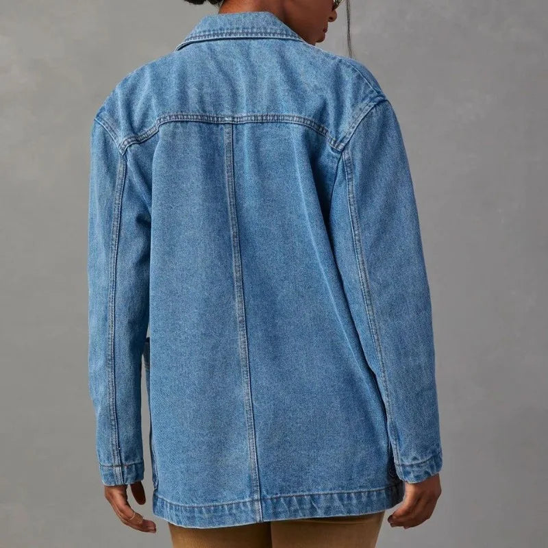 Ella™ | Denim Blazer Jacket