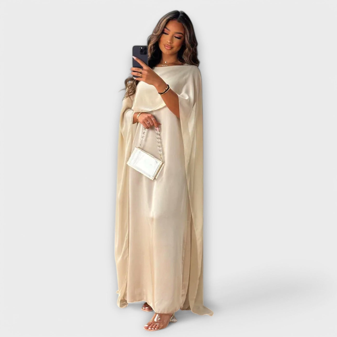 Samira | Classic Satin Dress