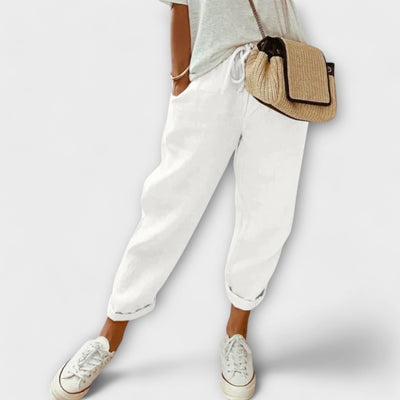 Bibi | Trendy Linen Pants