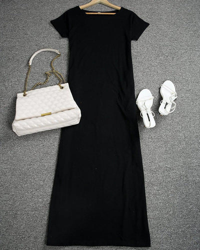 Aureline™ | Relaxed Off-Shoulder Dress
