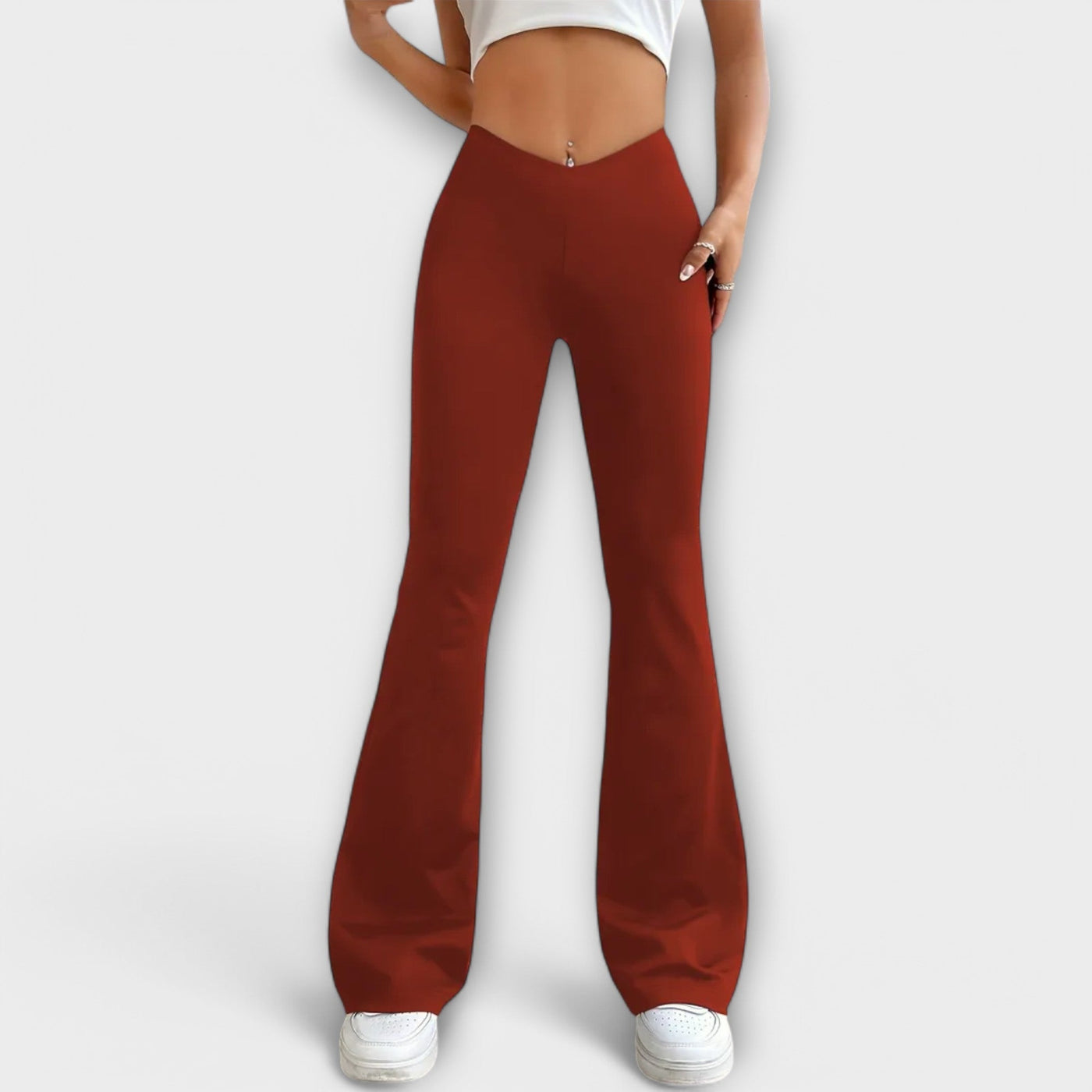 Serena | Relaxed Pants with Flared Legs