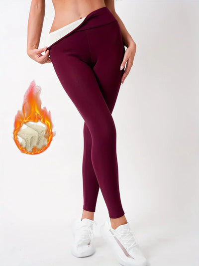 Clara | High Waist Fleece Lined Leggings